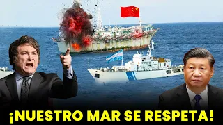 ¡Argentina Aborda el Desafío! ATACA EMBARCACIONES CHINAS en Área Restringida