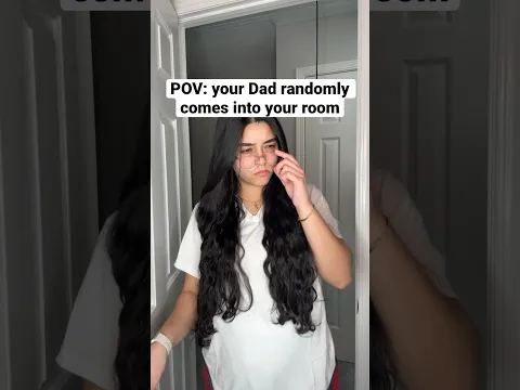 When your Dad randomly comes into your room #dad #room #arab #comedy