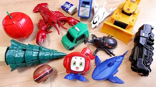 ユニトロボーン！全種類で一気に合体遊びしてみたー！
