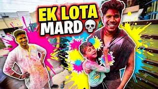 Gammer fleet holi prank with Ek lota mard 🤣🤑🤩🥶🥶😝😛#shorts#viral#new#video#reels#souravjoshivlogs