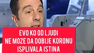Doktor otkrio ono sto NIKO nije znao Evo ko je od ljudi OTPORAN NA KORONU i NE MOZE da je dobije Šok