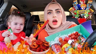 جربنا أحر السناكات والحلويات المكسيكية!!🔥🔥