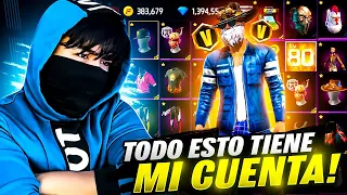 REVISE TODO lo que TIENE MI CUENTA de FREE FIRE por PRIMERA VEZ en 7 AÑOS Y ESTO PASO
