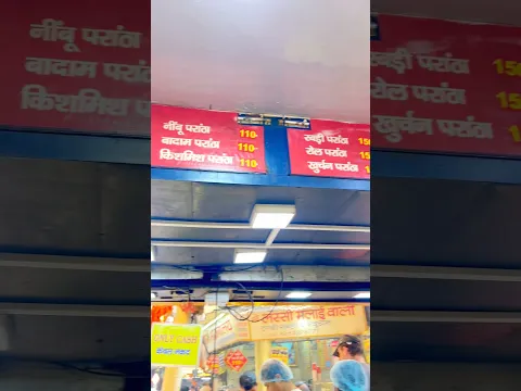Chandani Chowk Parathe Wali Gali Vlog 12 #shorts #vlogs