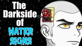 The Dark Side of The WATER SIGNS💦 😈 #cancer #scorpio #pisces