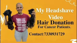 Young Girl Headshave | Hair Donation |longhaircut | 07330931729 | #hairdonation #headshave #haircut