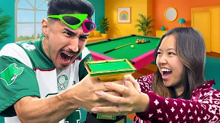 AKIO VS AYUMI - CAMPEONATO DE SINUCA