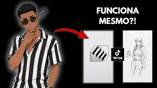 Eu Testei os Tutoriais de Desenho Mais Virais do TikTok!