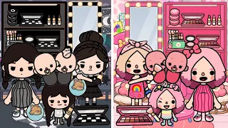 Wednesday Addams And Enid Compilation 🖤💖 | Toca Life Story | Toca Boca | Toca Life World