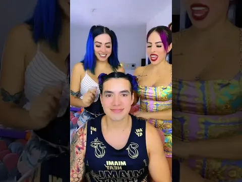 Comenten si les gusto el nuevo peinado de mi tío Mau?