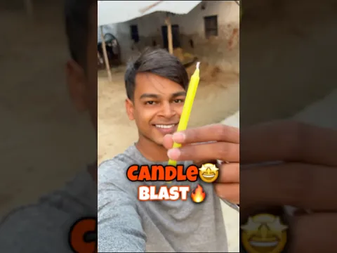I MADE CANDLE BLASTER🤩😱|| #shorts #youtubeshorts #vlog