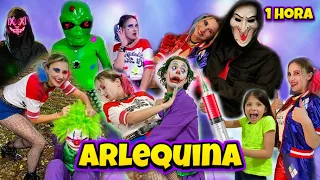 ★ A HISTÓRIA DA ARLEQUINA ★ FAMÍLIA MASUDINHA ★