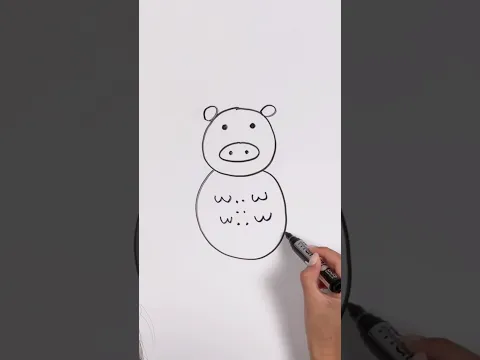 Do you like my drawing?☺️🐷