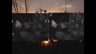 Gary Moore - The Loner - 2 guitar play along 2012