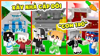Kamui và Hero Team Thử Thách Xây Nhà Cặp Đôi 1 Màu Trong Minecraft