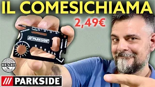 Ho provato il comesichiama della lidl 2,49€ Utensile multifunzione Parkside. Attrezzo multiuso. EDC