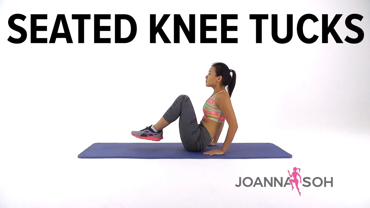 Image Seated Knee Tucks