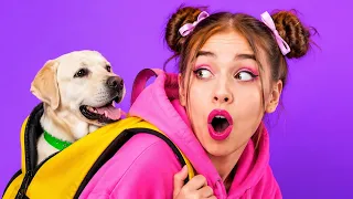 MI NUEVO PERRO - ¡Cómo COLAR MASCOTAS! Si actuáramos como gatos | Situaciones típicas por La La Vida