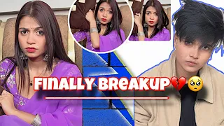FINALLY BREAKUP 🥺💔 #rajjufam #love #sad #vlog #vlogger