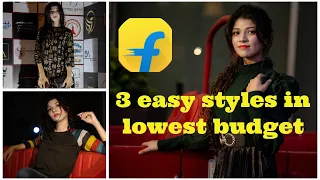 3 Easy Styles Starting Rs. 299 || Huge Flipkart Haul || Must Try || The noodles girl