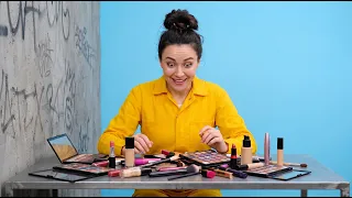COMO LEVAR MAQUIAGEM PARA A CADEIA || Ideias Legais para Esconder Maquiagem, por 123 GO!