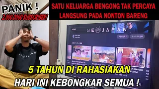 AKHRINYA MERTUA JEPANG TAHU CHANNEL YOUTUBEKU ! SATU KELUARGA BENGONG TAK PERCAYA !