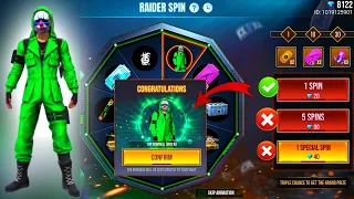 FREEFIRE NEW EVENT |NEW RAIDER SPIN EVENT| 15 AUG EVENT |I GOT CRIMINAL BUNDLE |NEW EVENT FREEFIRE