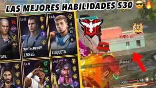 🔴las MEJORES HABILIDADES para CLASIFICATORIA 🔥¡SUBE A HEROICO Y MAESTRO! FREE FIRE