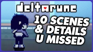 10 Deltarune Chapter 3/4 Scenes & Details you MISSED