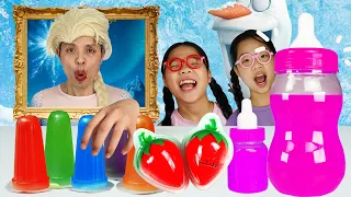 겨울왕국엘사 TwinRoozi Mukbang 쌍둥이루지 먹방