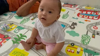 First time adek Zayn duduk mandiri “2 Mei 2025””