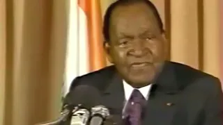 6 décembre 1992 : Le dernier message à la Nation du Président Félix Houphouët-Boigny