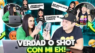 VERDAD O SHOT CON MI EX PT. 1 😳 Diana Estrada