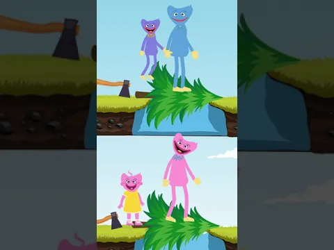 Who is the best parent of Huggy Wuggy or Kissy Missy? Short Animation #shorts #story #animation
