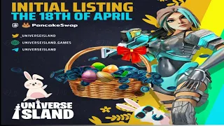 🔥Universe island 🔥| $UIM | presale Listing on 18 April Free To Mobile game 🎮 play