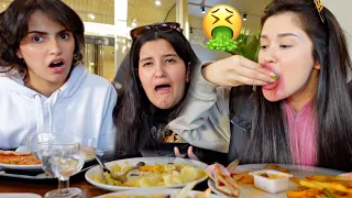مقلب القرف و الشراهة ب اخواتي | ماتوقعت ردة فعلهم🤢😱