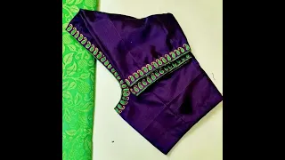 #Live Most Beautiful Simple & Elegant Aari/Maggam work Design  . Step by Step Live Streaming..