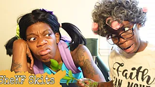 BAD KID GOES TO PARENT TEACHER CONFERENCE 👧🏾😡