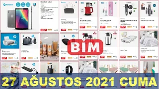 BİM 27 AĞUSTOS 2021|BİM AKTÜEL ÜRÜNLER KATALOĞU|BİM İNDİRİMLİ ÜRÜNLER|BİM DE BU HAFTANIN ÜRÜNLERİ...