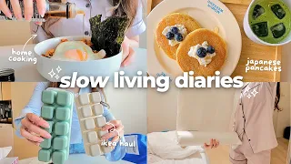 a slow & quiet day 🥞 fluffy pancakes, IKEA haul & evening reset
