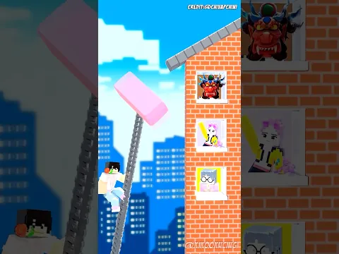 Ayo Bantu Jinu bertemi dengan Rumi guys!!!‼️😱#shorts #minecraft #game #funny