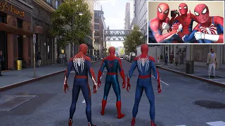 SPIDERBROS ACROSS INTO INSOMNIACVERSE PLAYING SPIDERMAN 2 (FUNNY FREE ROAM GAMEPLAY)