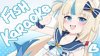 【KARAOKE】first fish karaoke!
