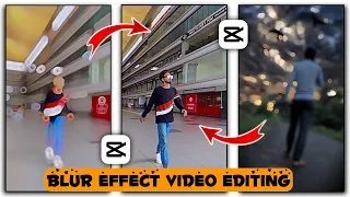 Capcut Halo Blur Effect Video Editing | Blur Effect Video Kaise Banaye | Lens Blur Video Editing
