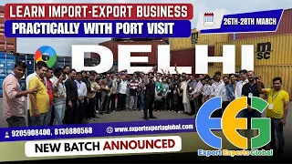 Import Export Course in Delhi | Complete Training Program 2026 | Best Import Export Course