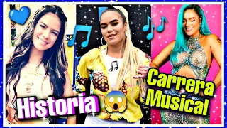 Historia de la carrera musical de 👑Karol G 💙🎵😱😳 #karolg #bichota #hazloviral #bichotakarolg