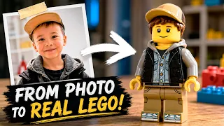 Can Hi3D Turn My Son Into a LEGO Figure?