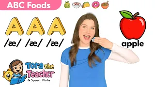 ABC World Foods Chant | Learn Phonics with Food | Preschool & Toddler Learning