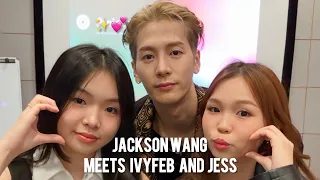 Vlog Jackson Wang ketemu The Young Sisters ✨👭🏻💕⭐️ raw footage