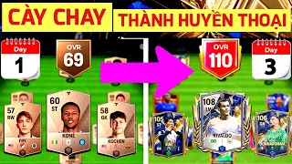 🔥 Mình đã đạt TỪ 0 ĐẾN 106 OVR CHỈ TRONG 3 NGÀY | P2 | HÀNH TRÌNH CÀY CHAY FC MOBILE CHO NGƯỜI MỚI